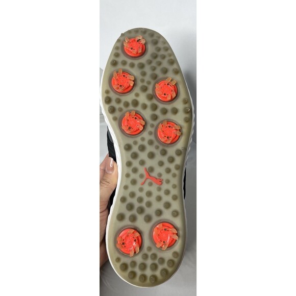 PUMA Men Sz Us 11.5 Ignite Pwradapt Caged Disc Golf Shoe Grey Sneakers - Picture 7 of 9